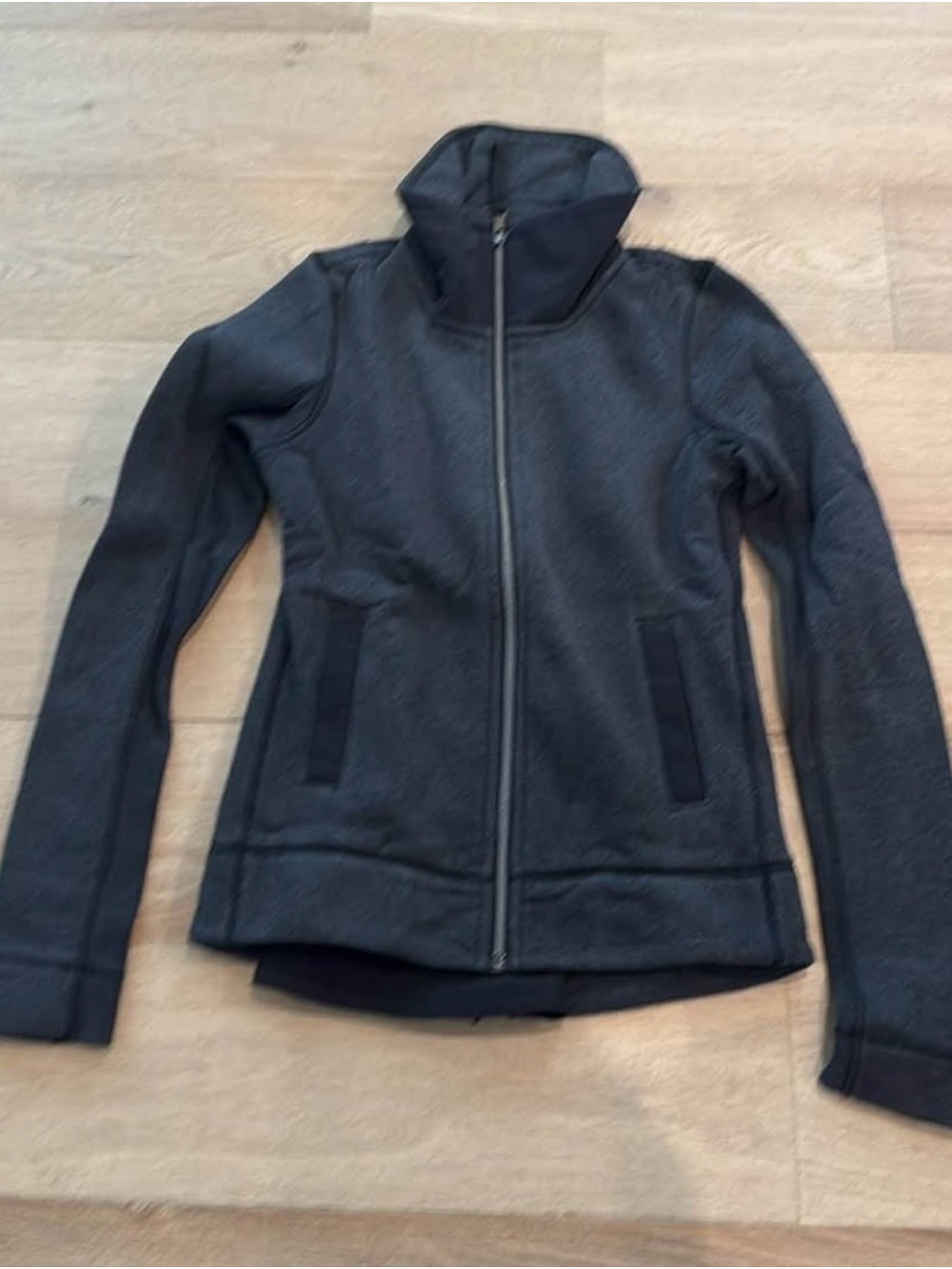 lululemon athletica Women's Black Zip-Up Jacket